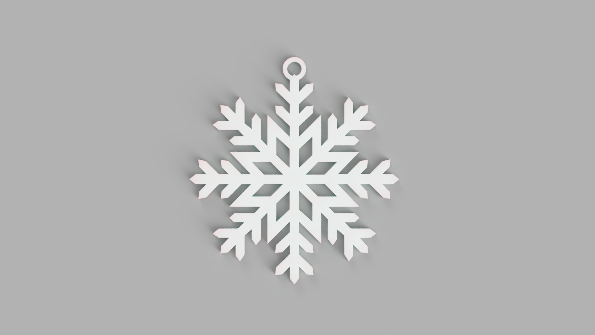 Winter Snowflakes 60mm – Decoration Set-fast print