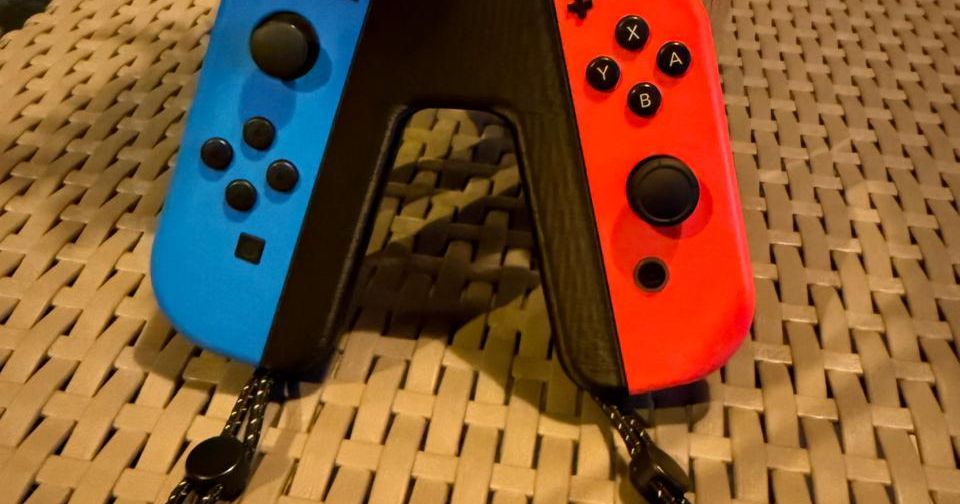 Soporte control nintendo by Pei3d Lab | Download free STL model | Printables.com
