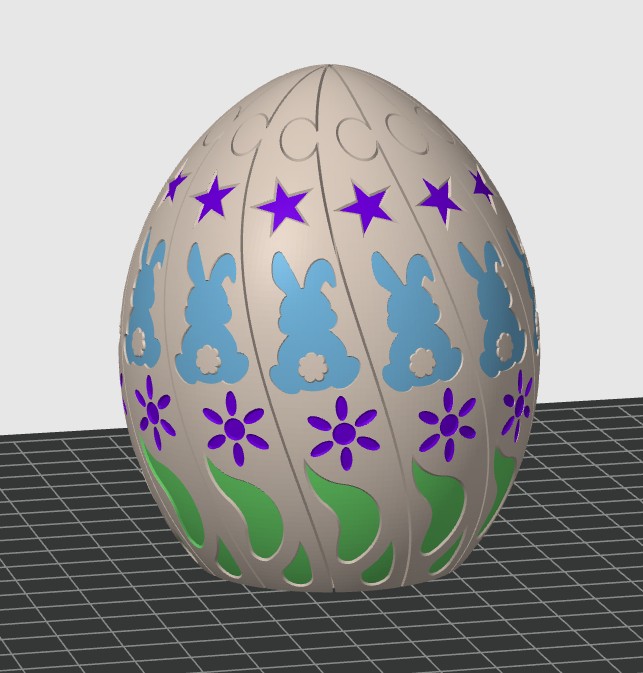 Miniatura 4 do modelo 3D Easter Egg Twisty Fidget