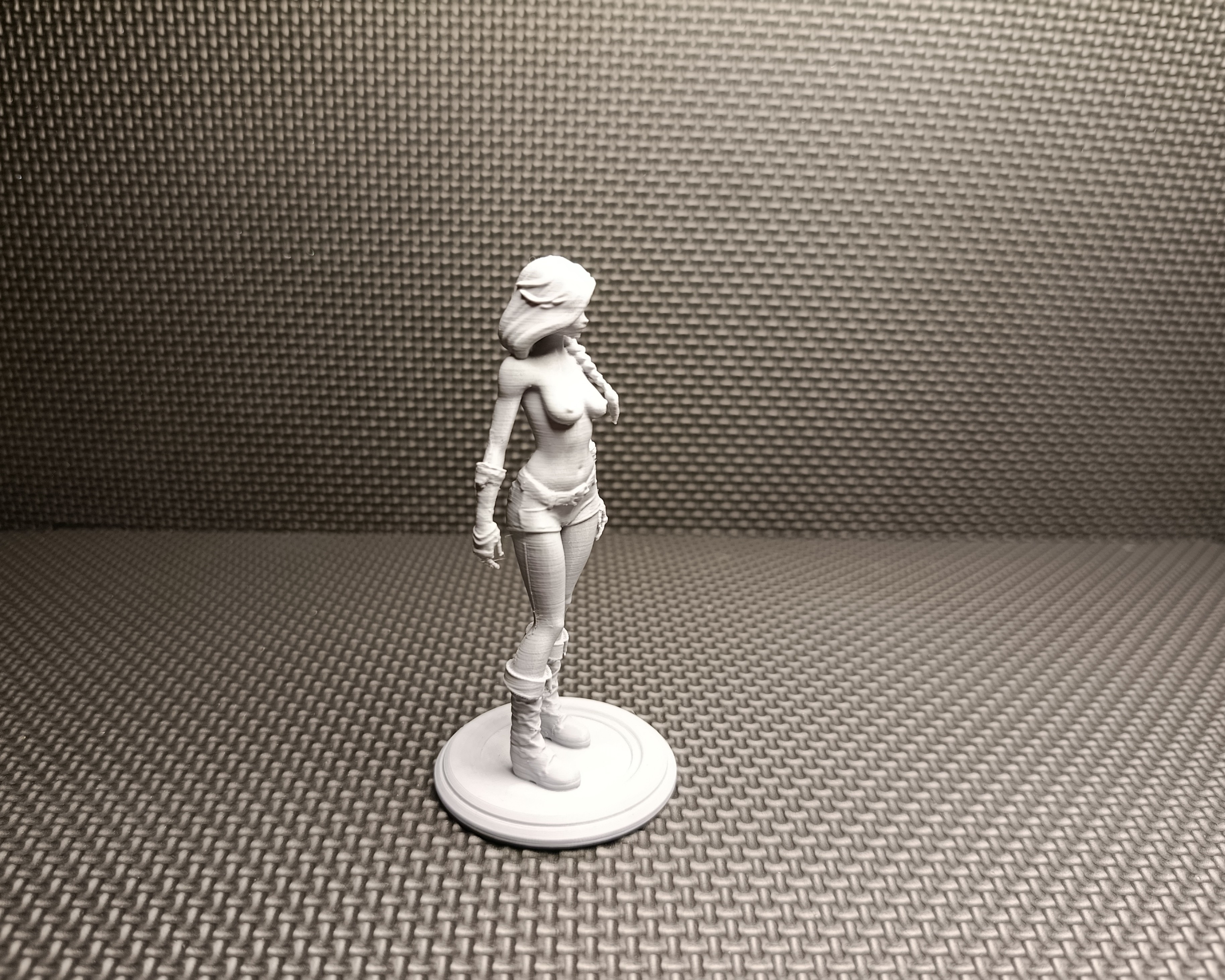 Braid Beauty – Temple Explorer Pin-up (NSFW) — thumbnail 3