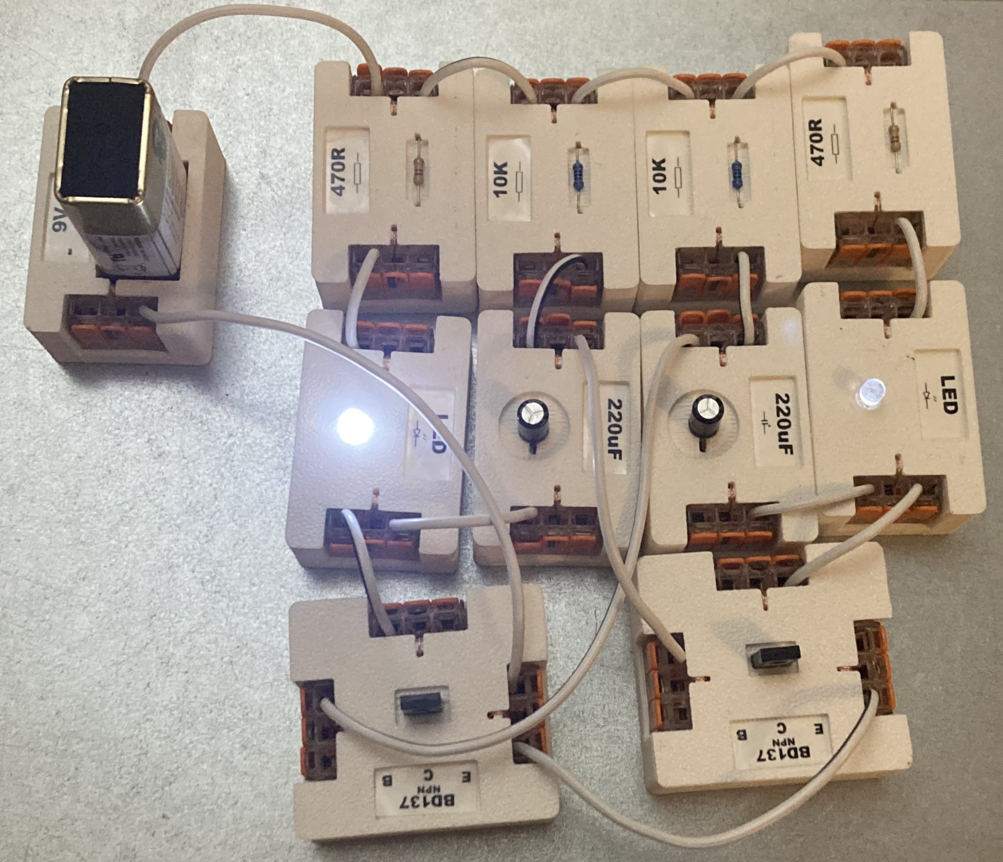 VOLTa221 – Modular Educational Electronics Kit (WAGO 221 Based)