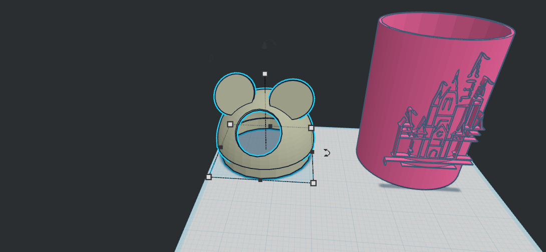 disney trash can
