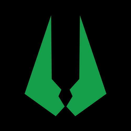 Unreal Tournament '99 Green Team Logo Plate