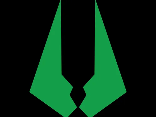 Unreal Tournament '99 Green Team Logo Plate