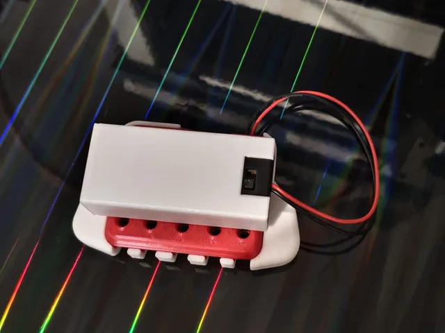 Contenedor adaptado para baterías oficiales Micro:bit Battery Box (Switched)