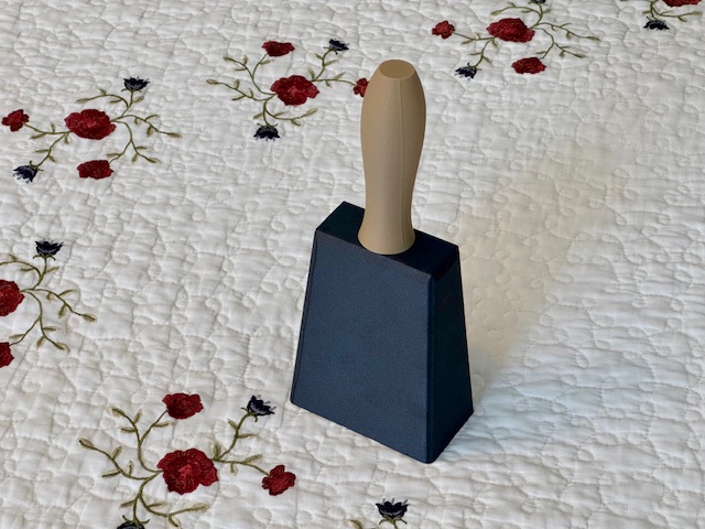 Cowbell with Handle and Clapper printed with PPS-CF10