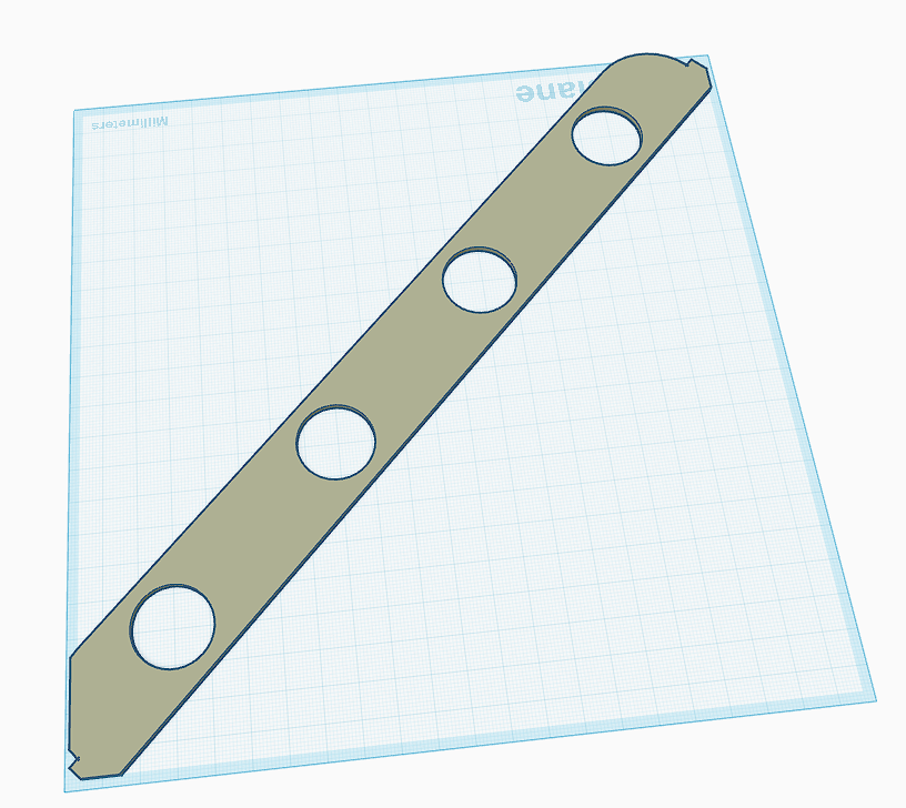 Filament Feed Hole Jig for Ultimate Filament Dry Box Model (22x22cm Version)