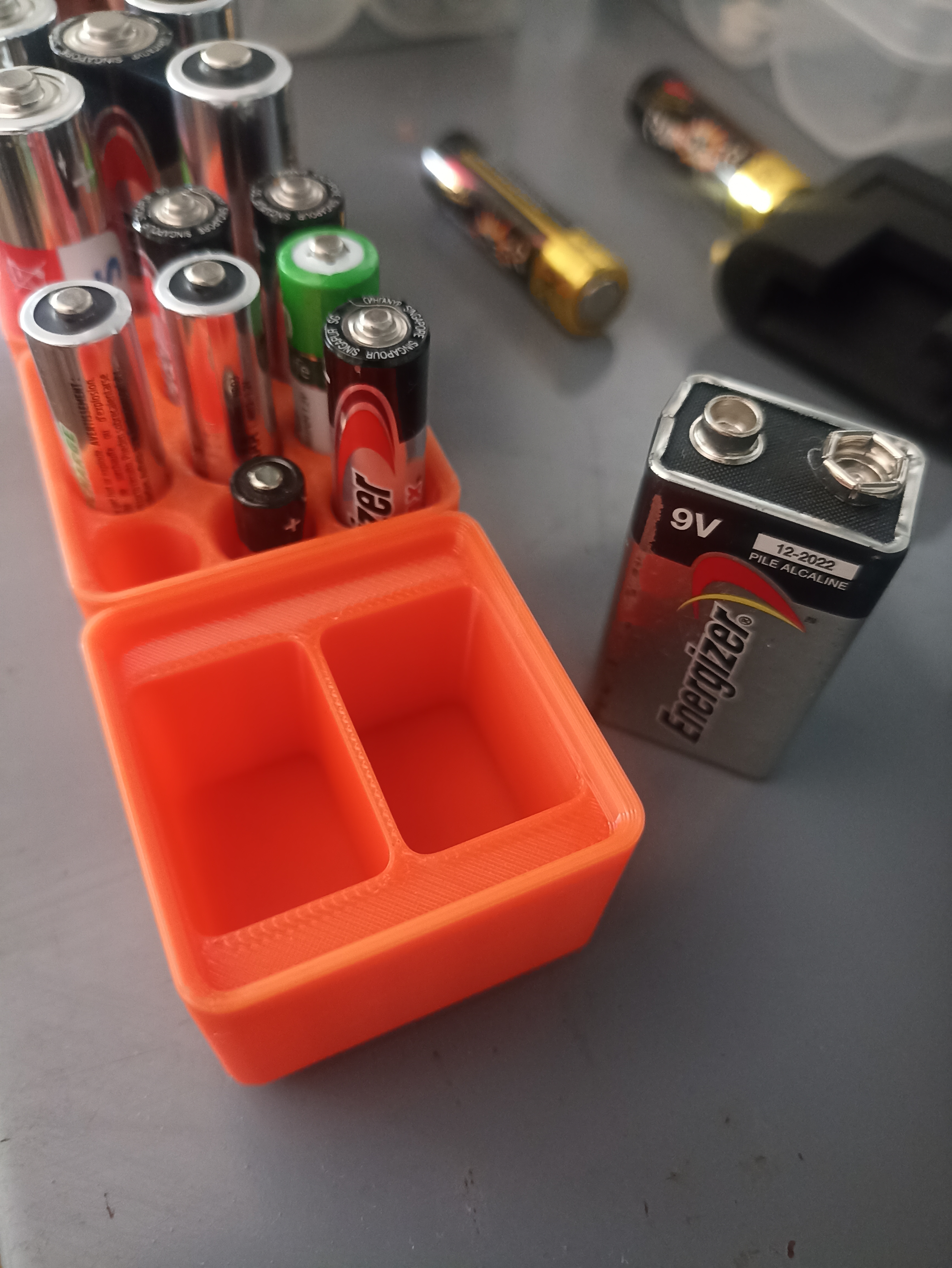 Battery Holders - Gridfinity - 9V x2 — miniatura 2