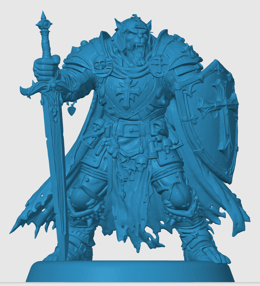 Miniatura 2 do modelo 3D Bugbear Paladin