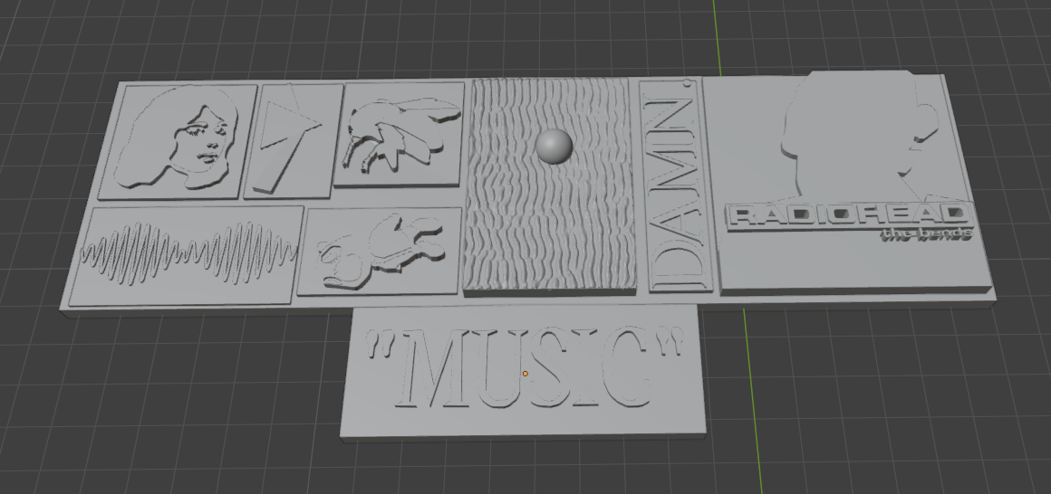 3D Album Cover Display.