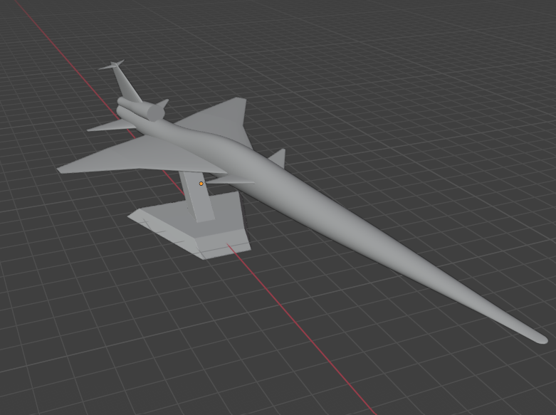 Lockheed Martin X-59 QueSST Model