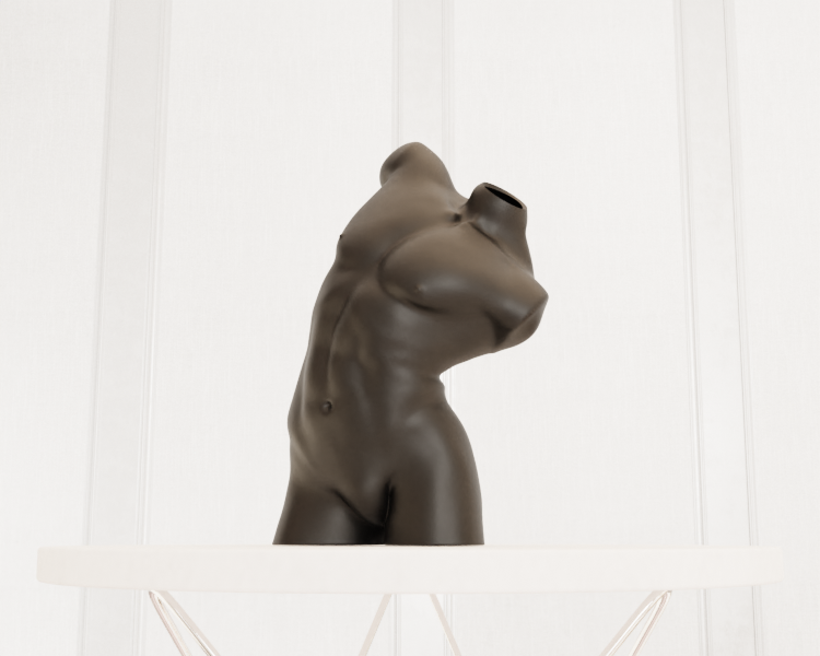Stretched Naked Man