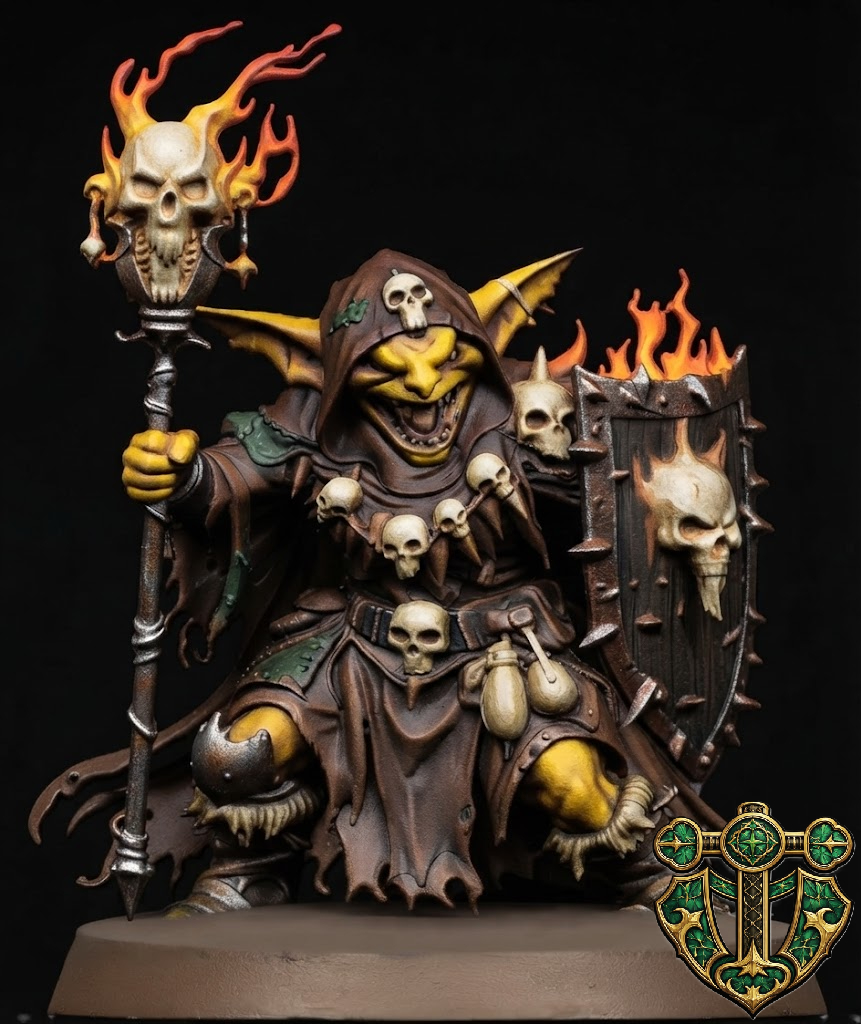 Goblin Cleric — miniatura 2