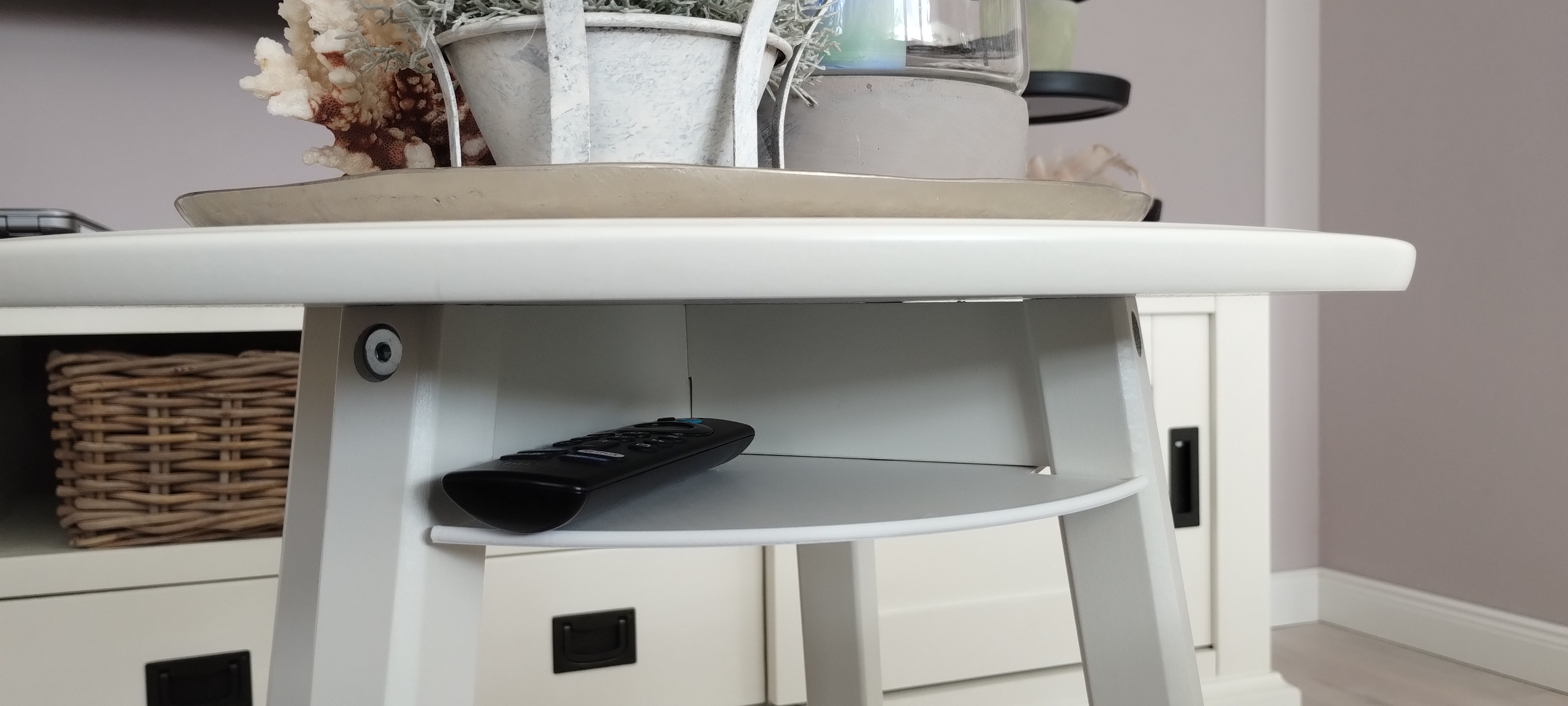 Parametric Hidden Under-Table Shelf for IKEA Kagsta & others