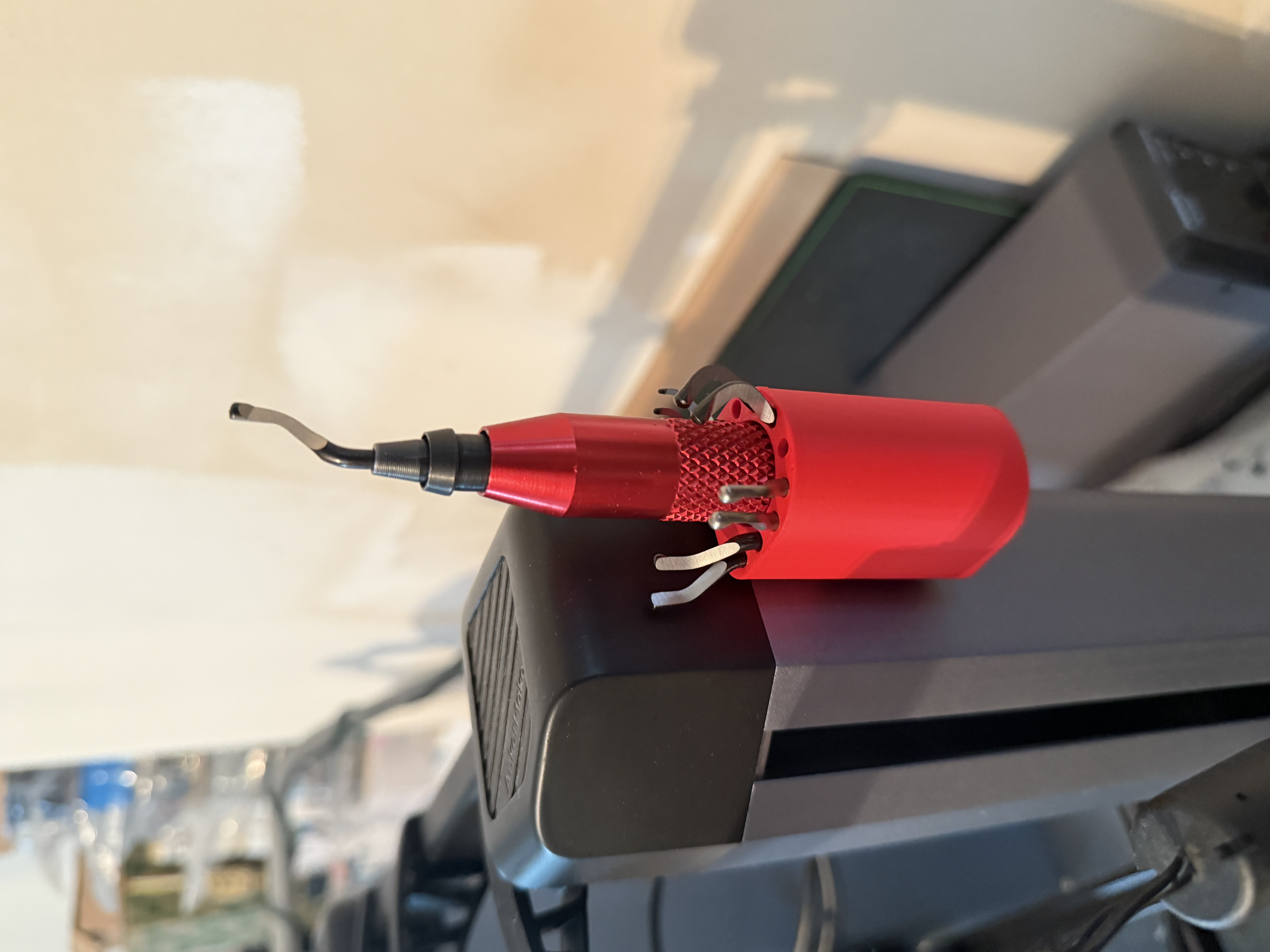 AFA Deburring Tool Holder for Duel Lock Velcro