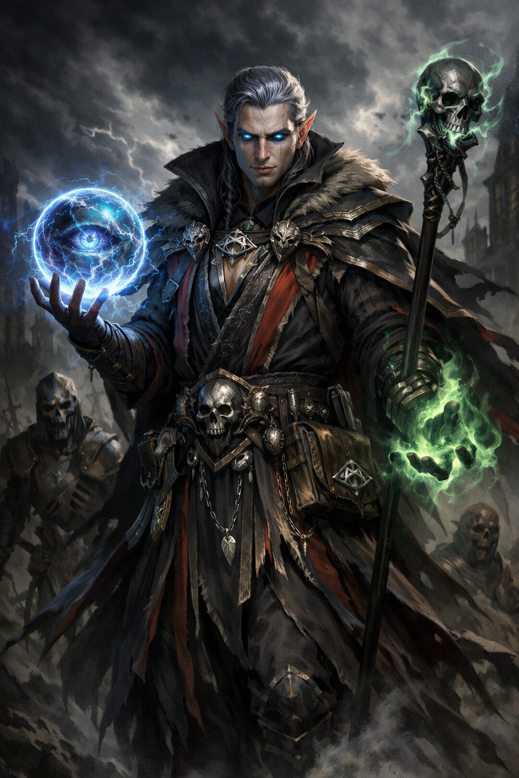 DnD Necromancer character