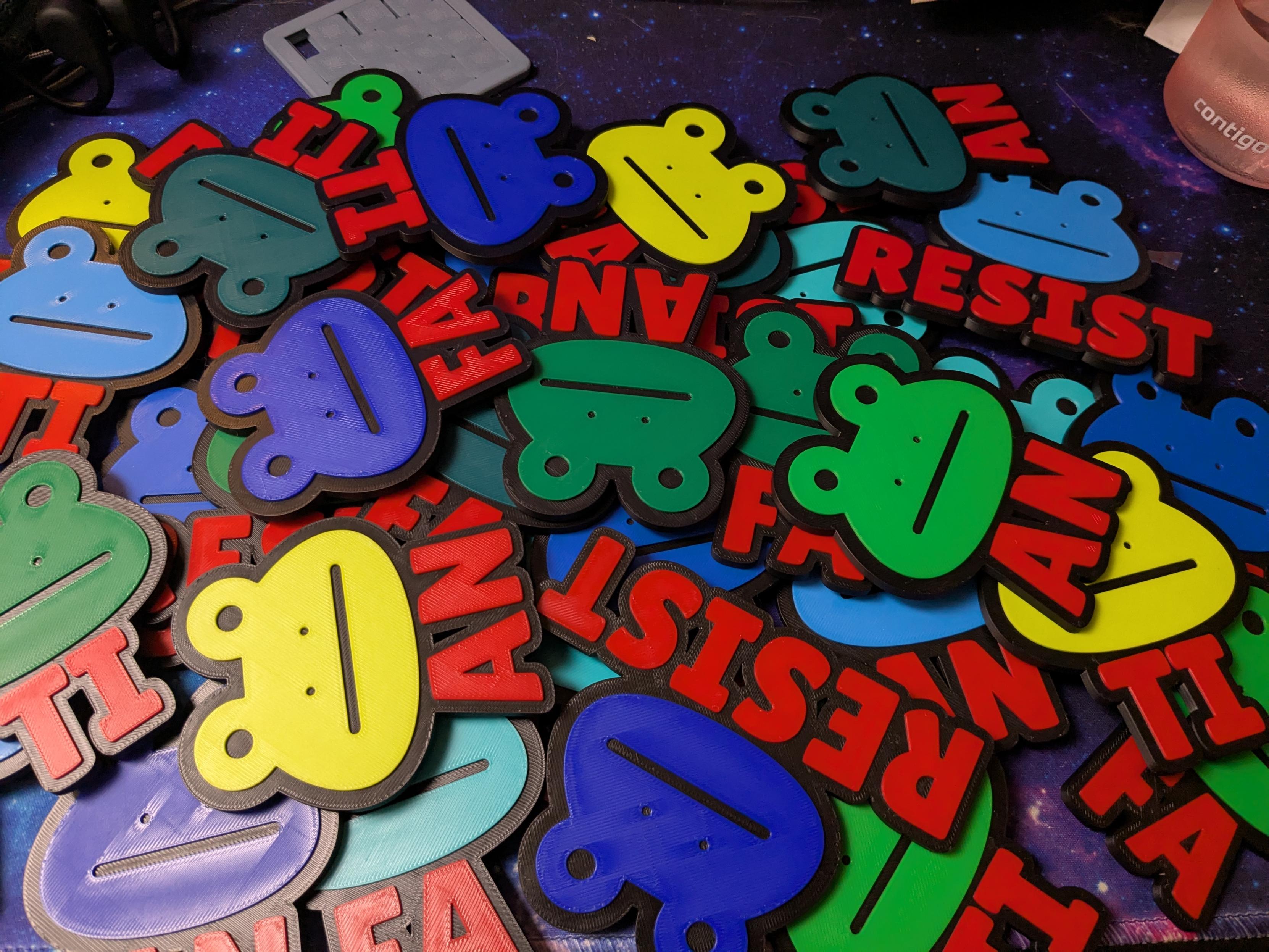 AN-TI-FA/Resist Frogs