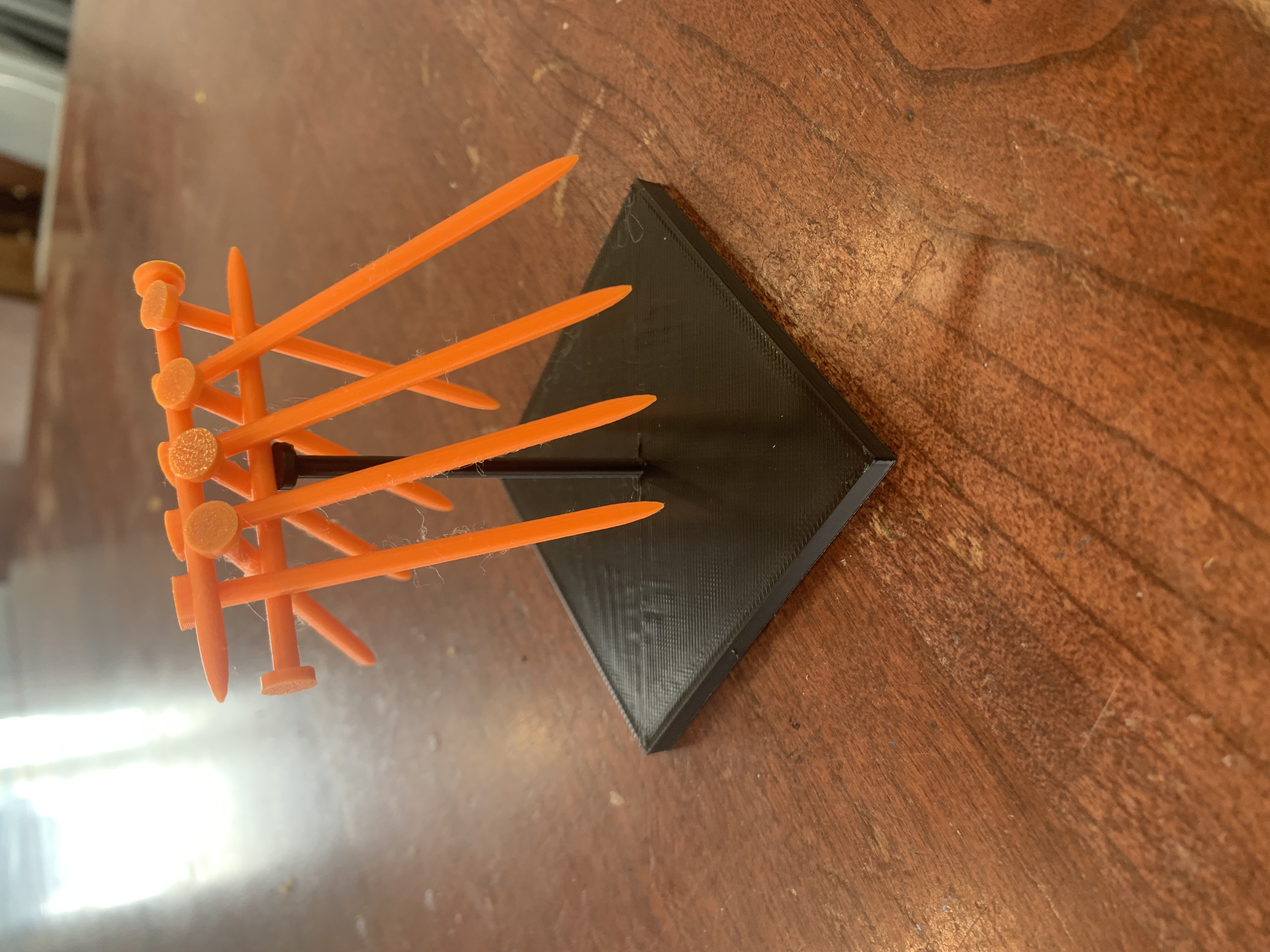 Balancing 10 Nails Puzzle