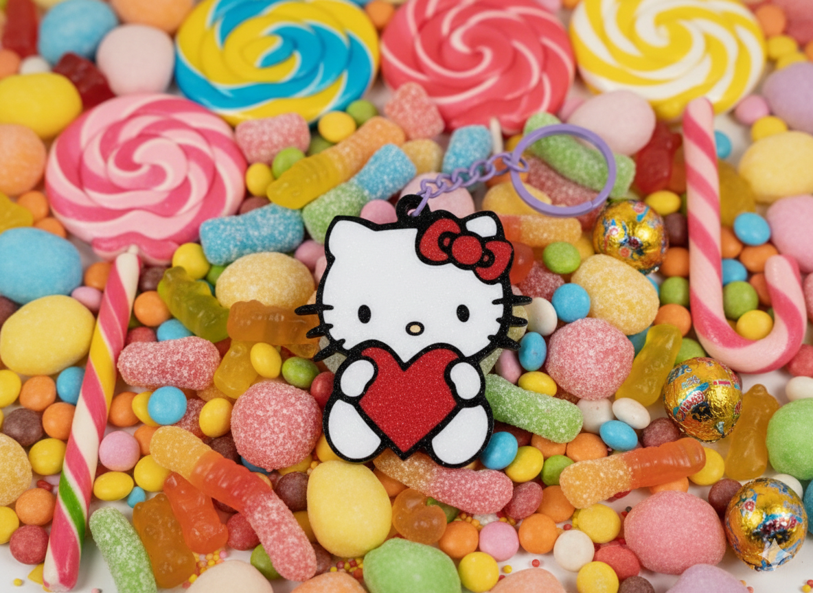 Hello Kitty keychain - AMS