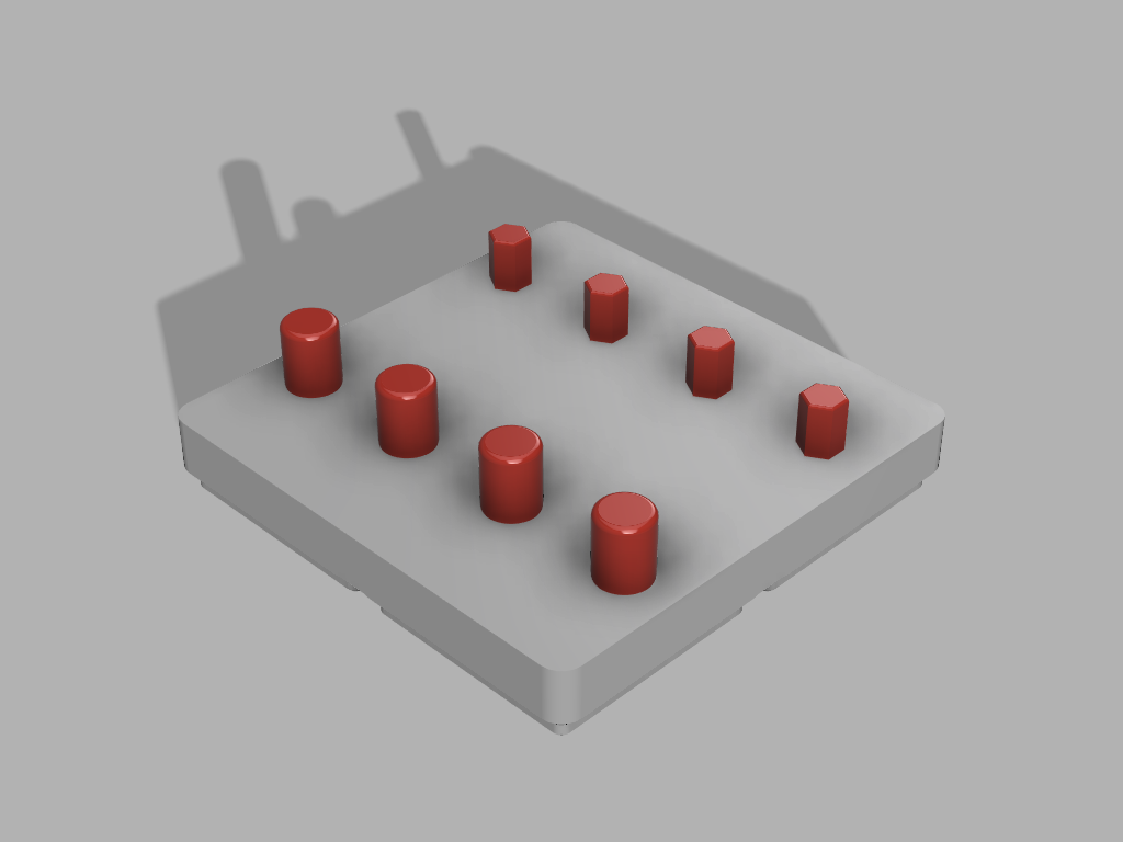 Gridfinity Screwdriver Holder