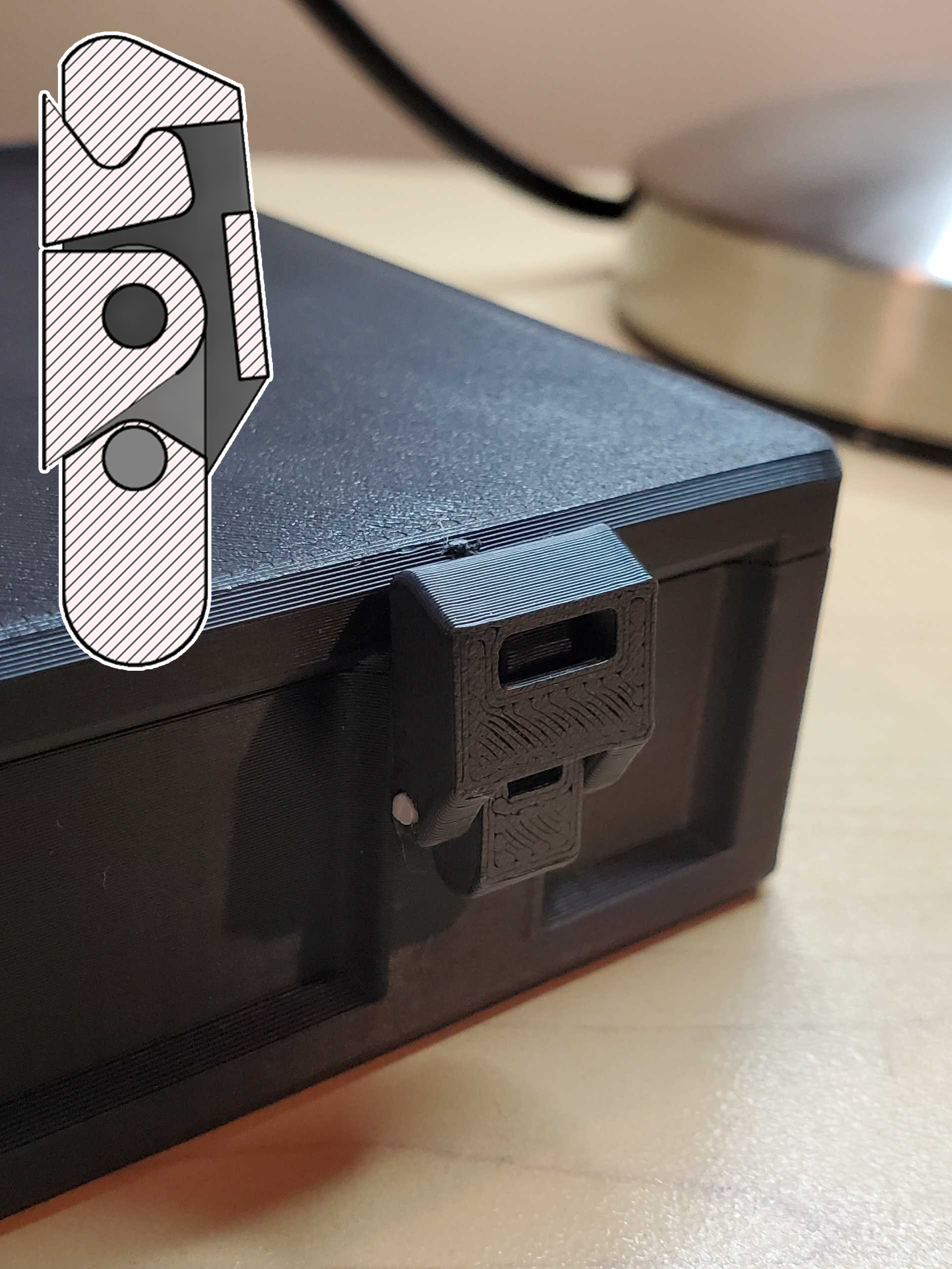 No Hardware Latch Mechanism