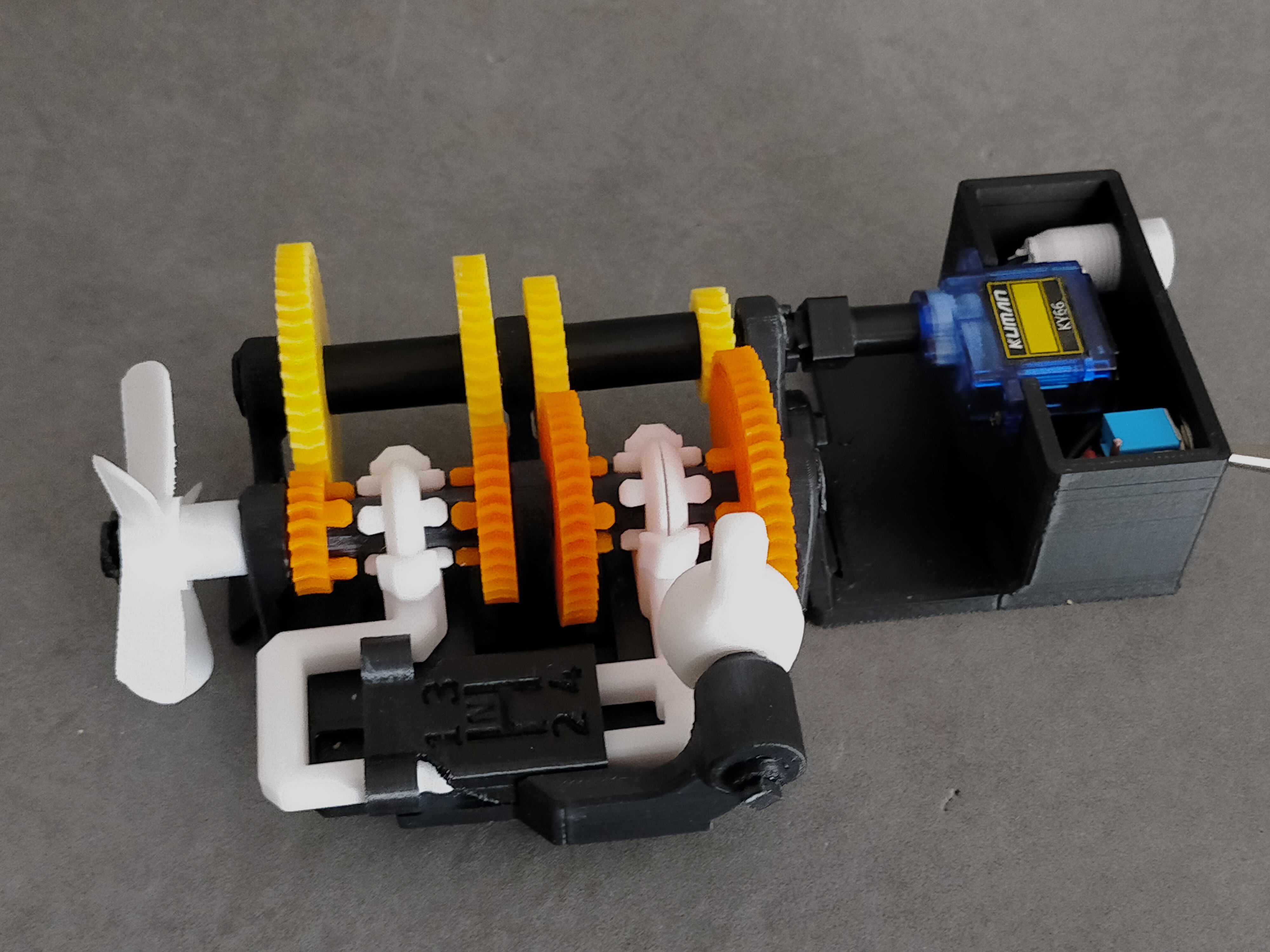 Upgrade motor (micro servo) for "4 Speed "Constant Mesh" Manual Transmission"