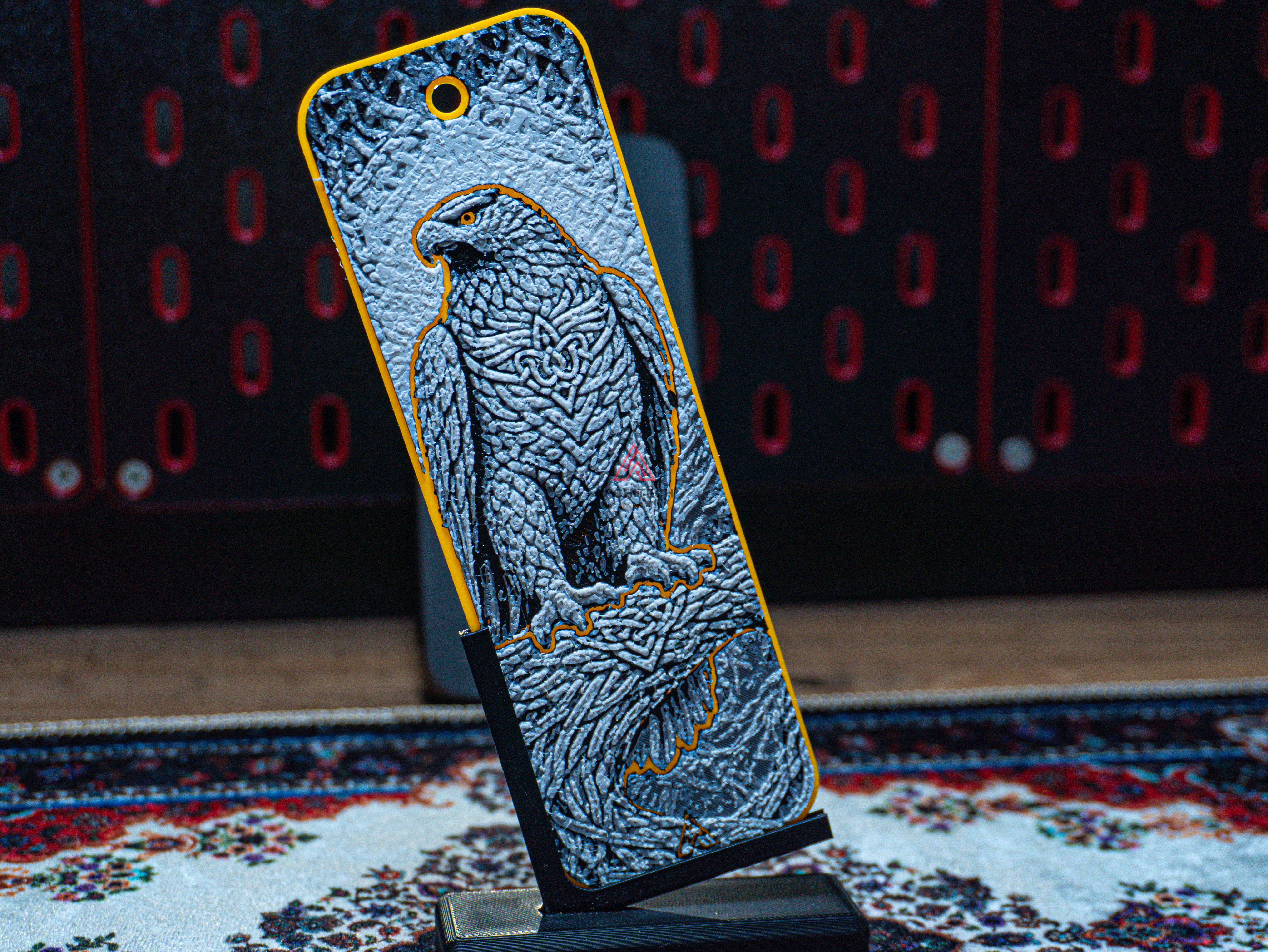 Miniatura 3 do modelo 3D Celtic Knot Eagle Bookmark (Hueforge)