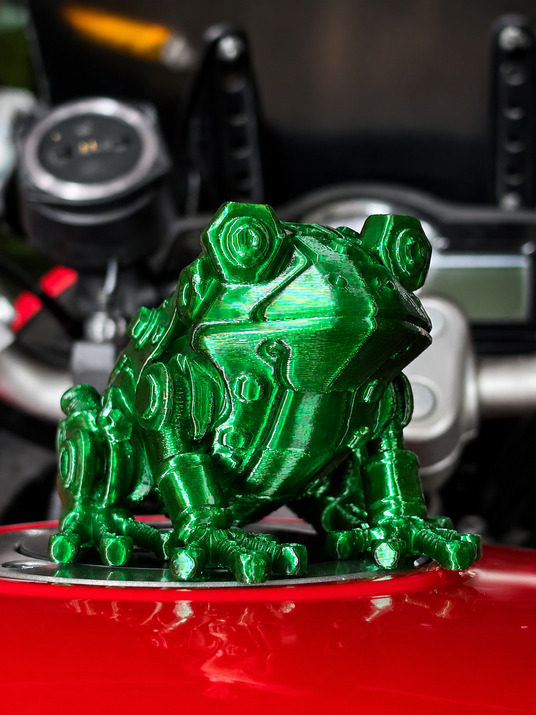 Metal Art Frog - Mechanical Animals