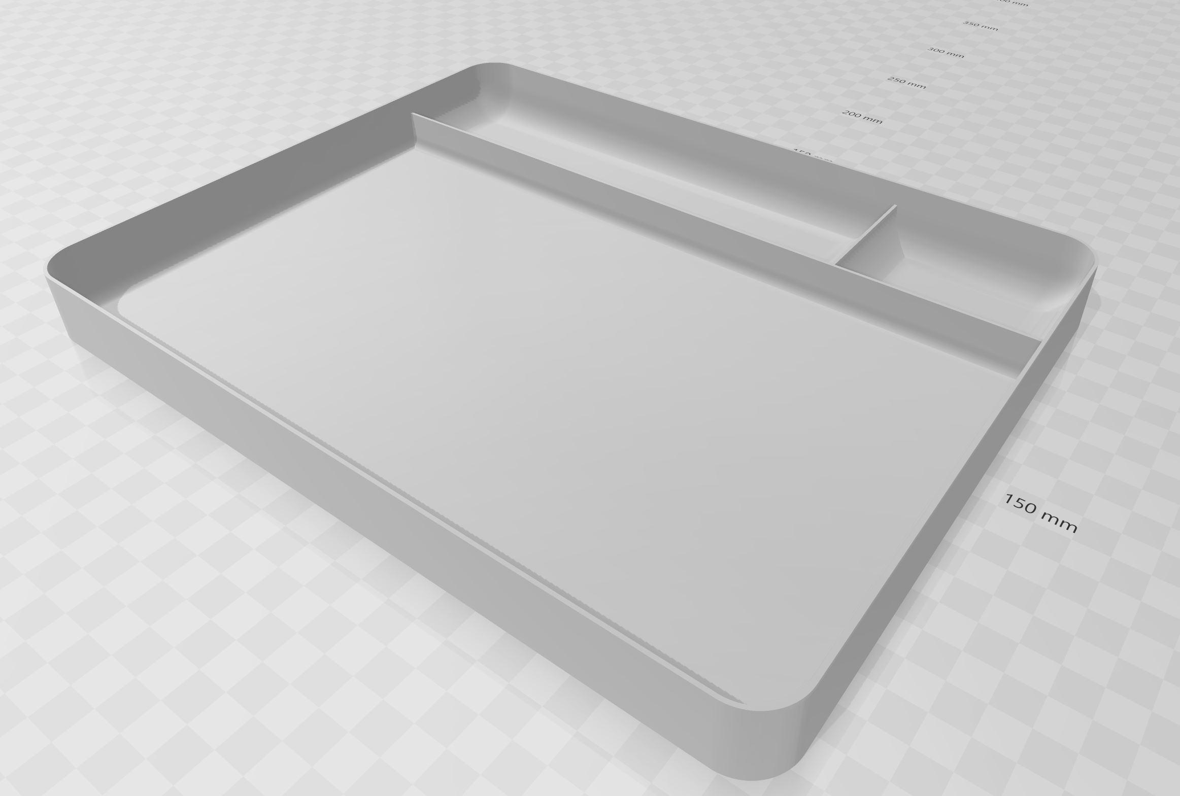 Chainmail tray