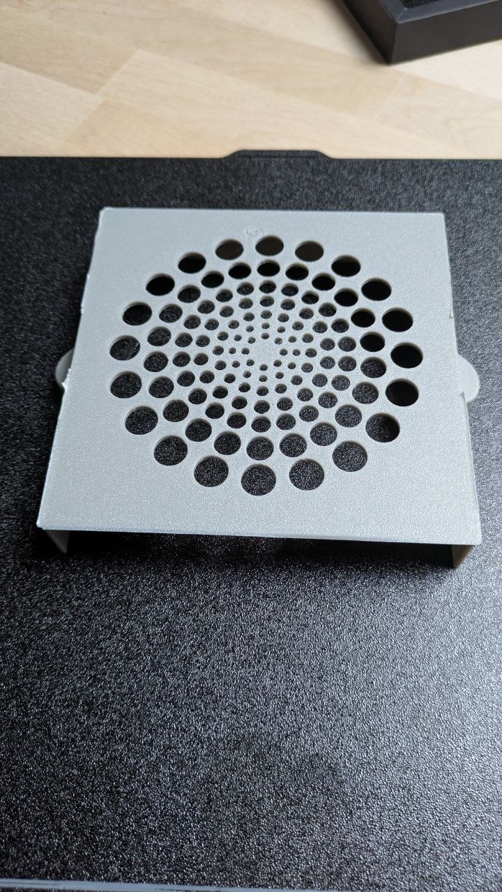 Elegoo Centauri Carbon Aktivkohlefilter-Gehäuse Filtermaße: 115mmx115mmx20mm 3D model