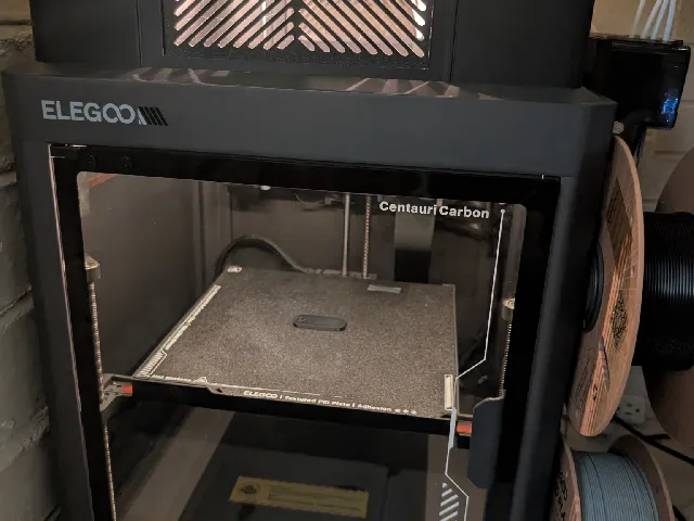 Elegoo Centauri Carbon Canvas Relo & Riser, LED Light Strip + Zip Ties, Vents, Reinforced Dock