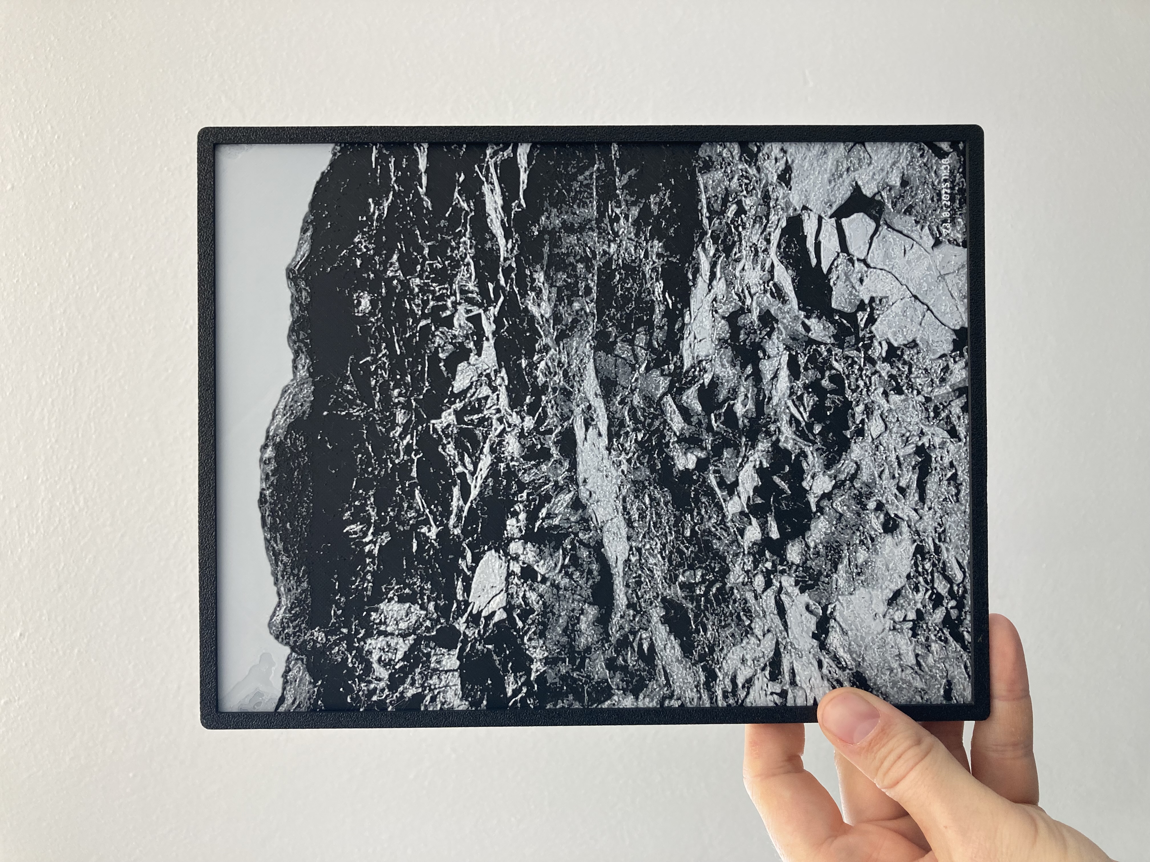The Rocks image - HueForge