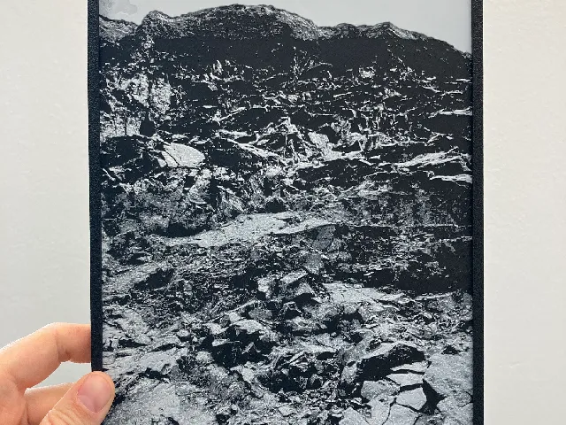 The Rocks image - HueForge