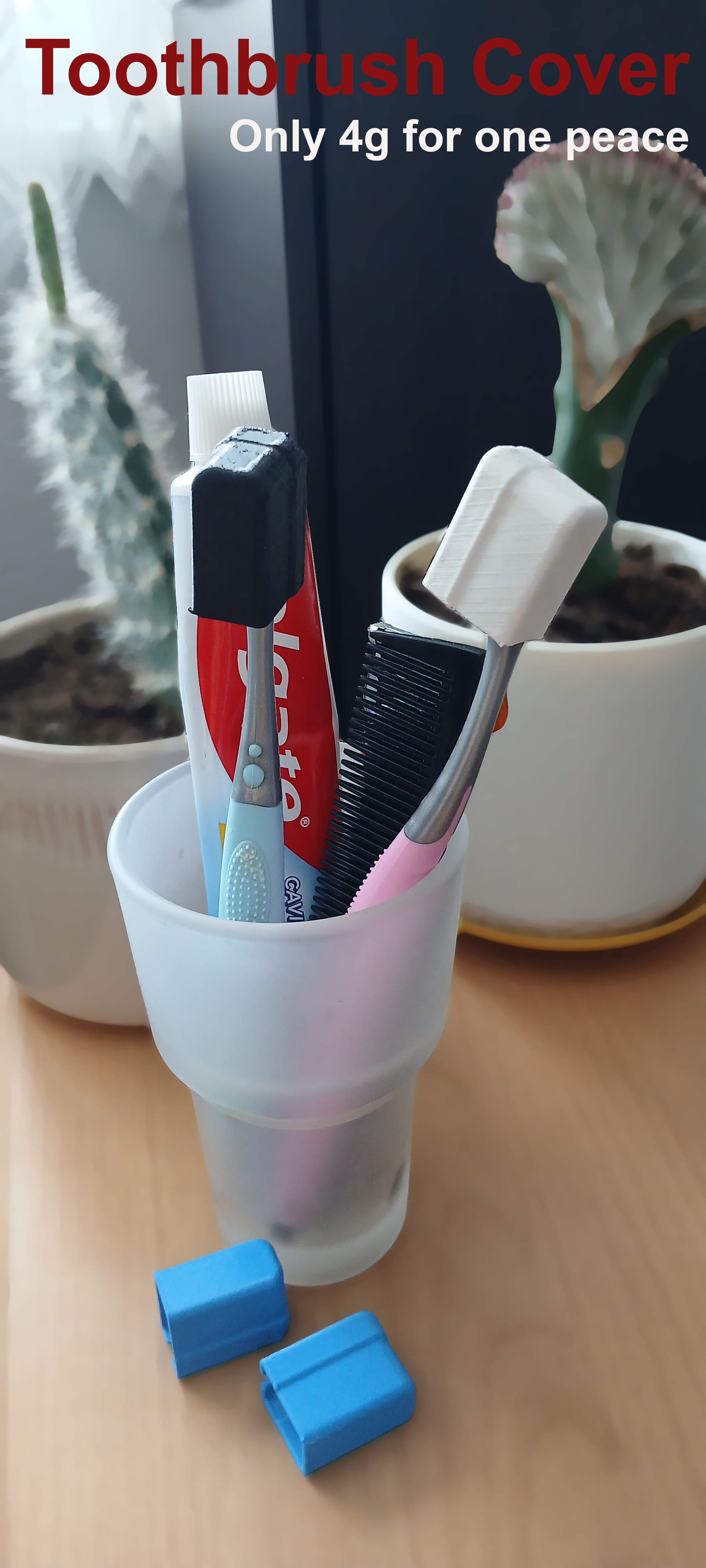 Toothbrush Cover Protection Cap 3D model