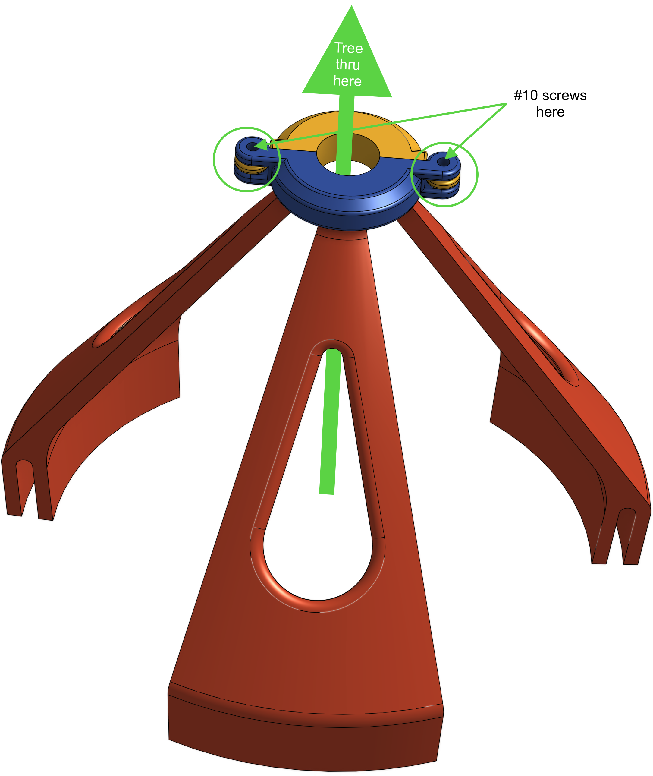 Potted Tree Support — miniatura 2