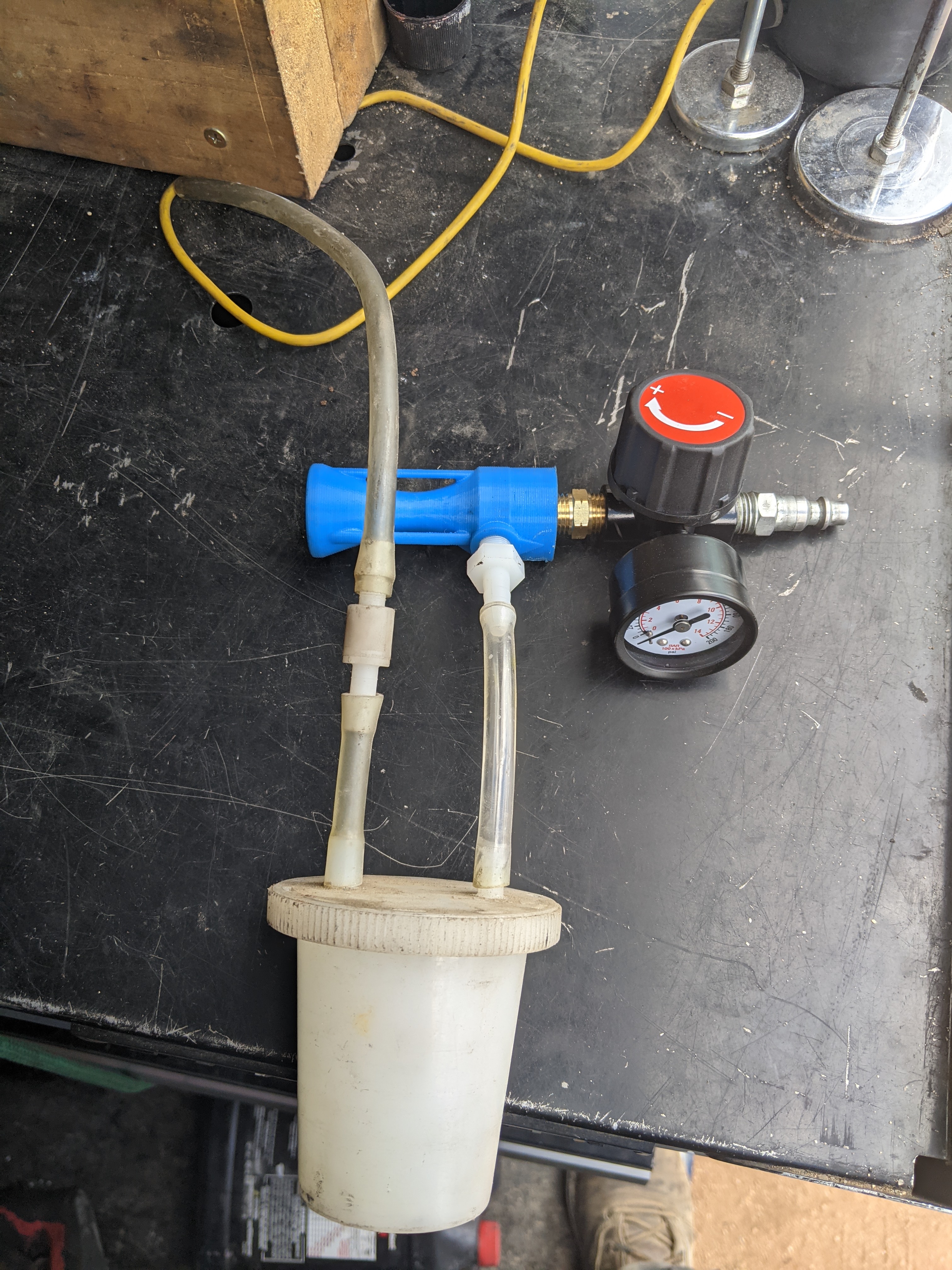 diesel engines fuel system prime and brake bleeding tool