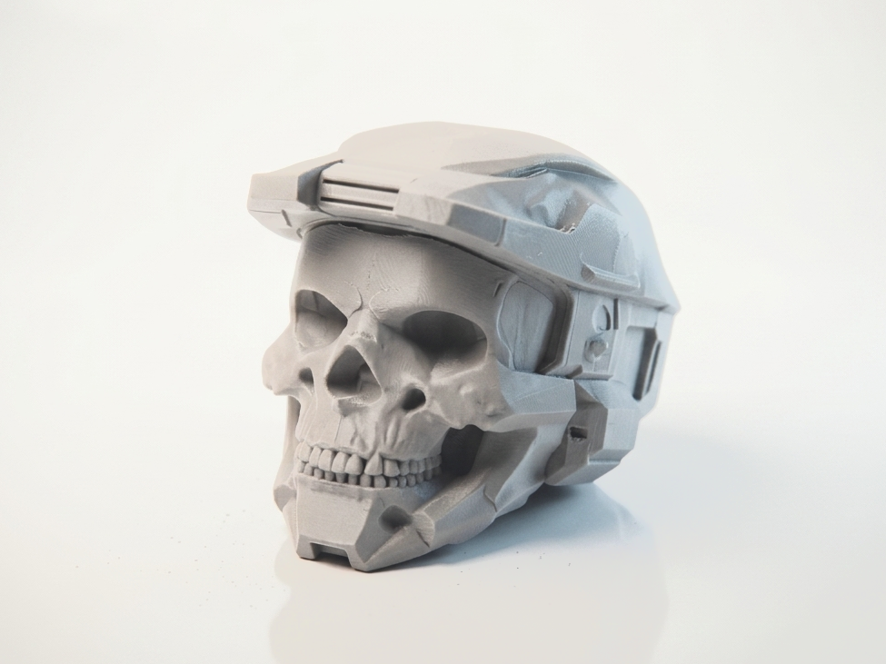 Master Chief Skull Halo Sculpture 3D Printable