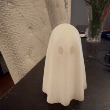Glowing Wobbling Ghost by Cisco3D | Download free STL model ...