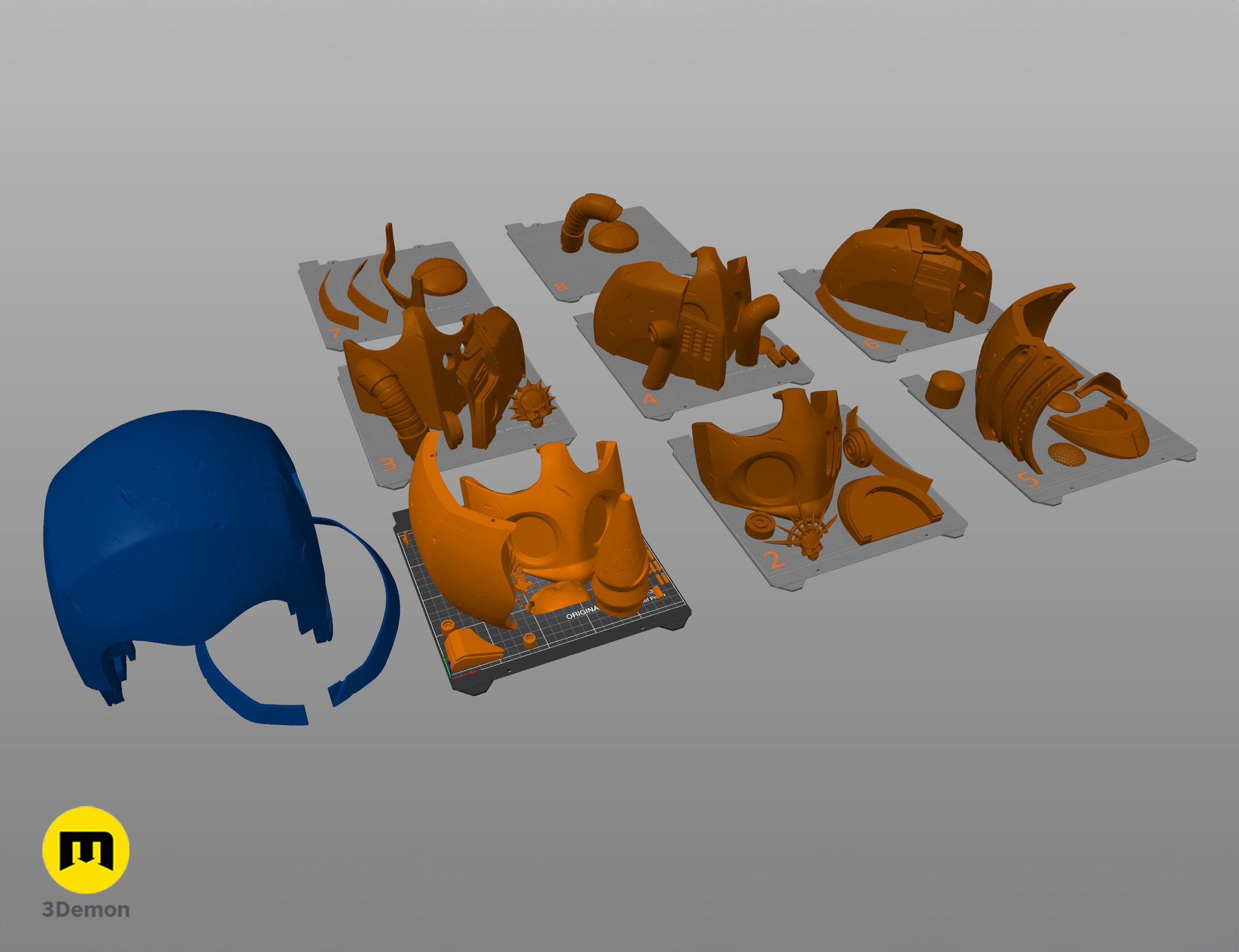 Tempestus Scions Helmet and Masks — miniatura 6