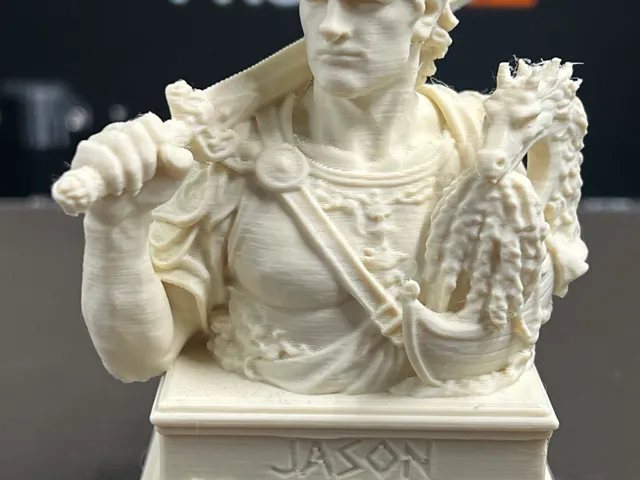 Jason Bust – Greek Hero and Argonaut Leader Statue STL