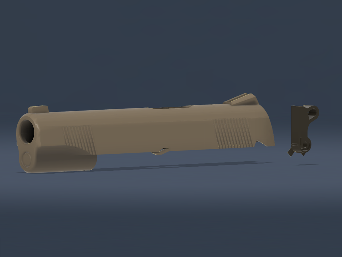 M45A1 Slide for DeSteiner Colt M1911