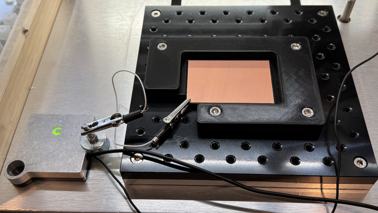 Jig for PCB copper clad