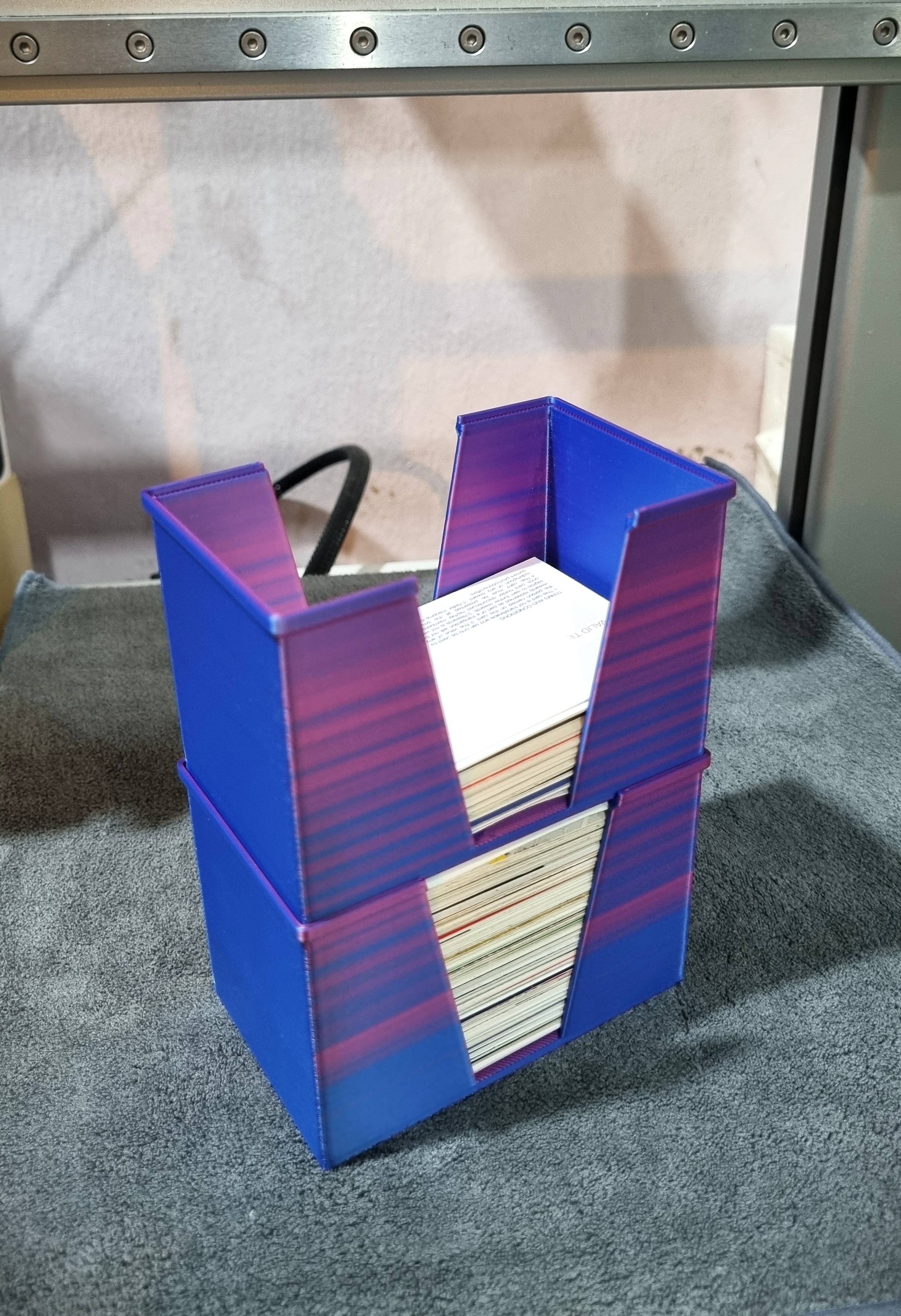 Stackable Business Card Holder