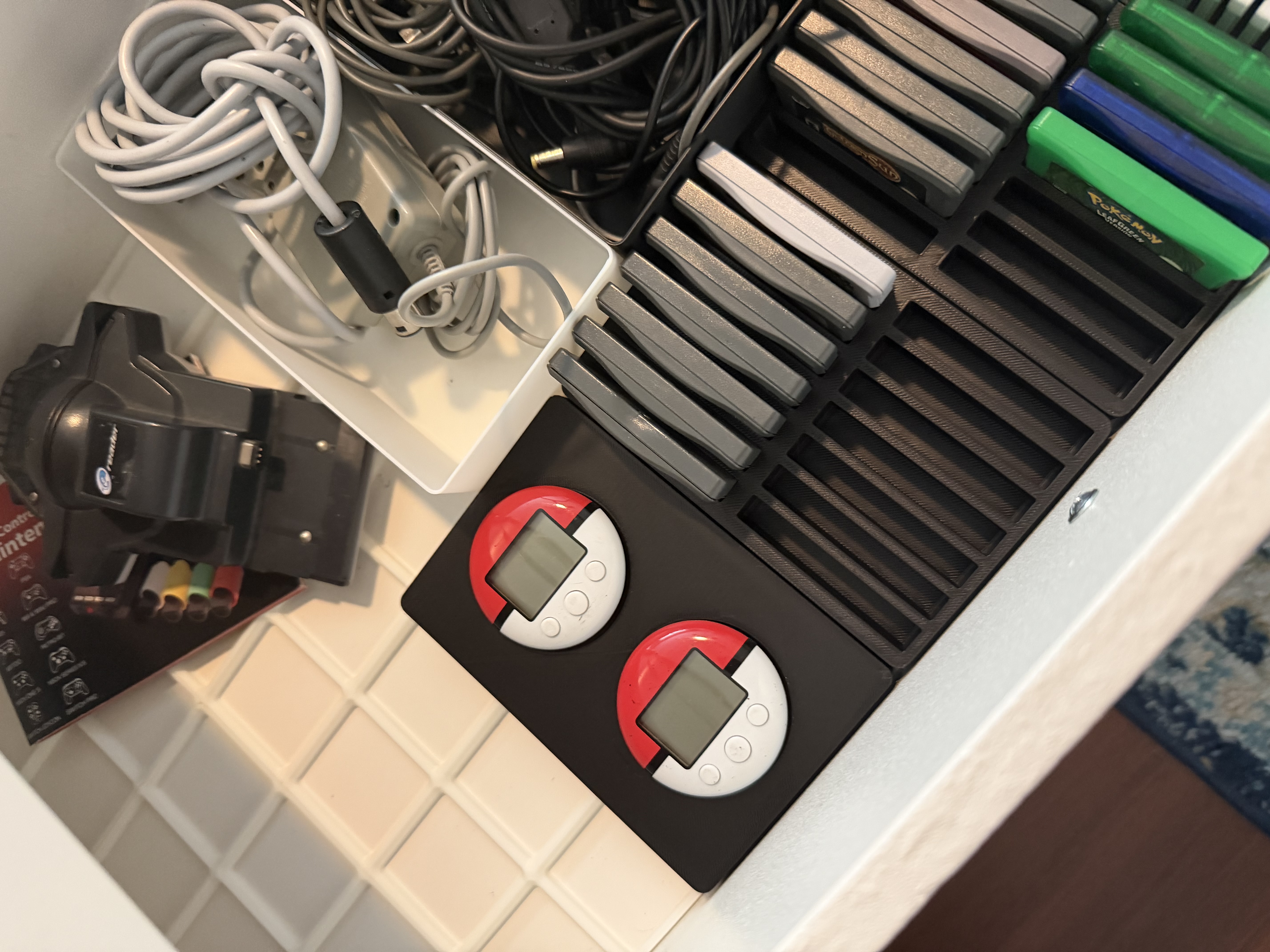 Gridfinity - Pokewalker/WiiU Fit Meter Holder