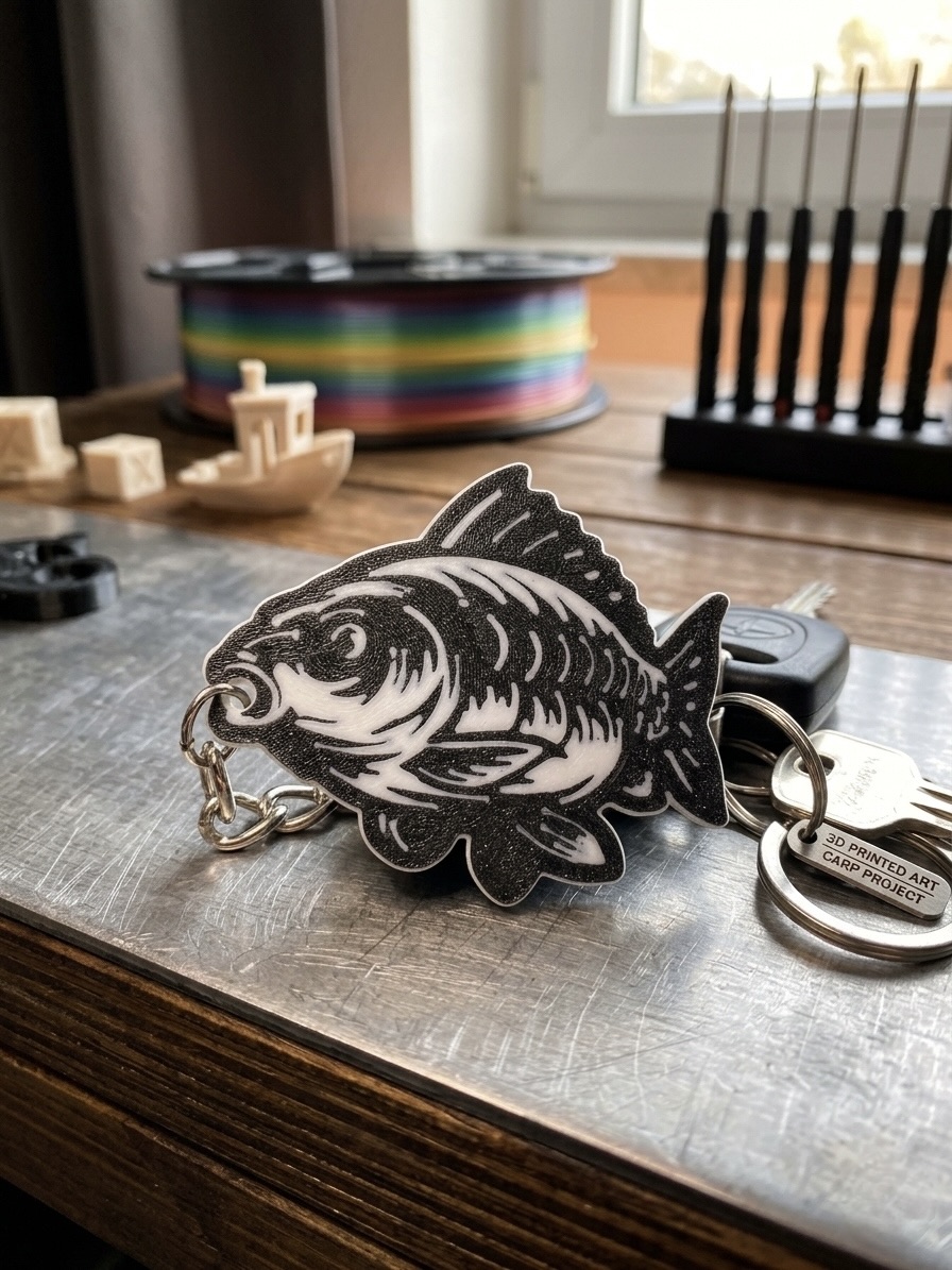 Keychain per i pescatori del carpfishing