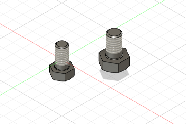 Bolts M5, M6