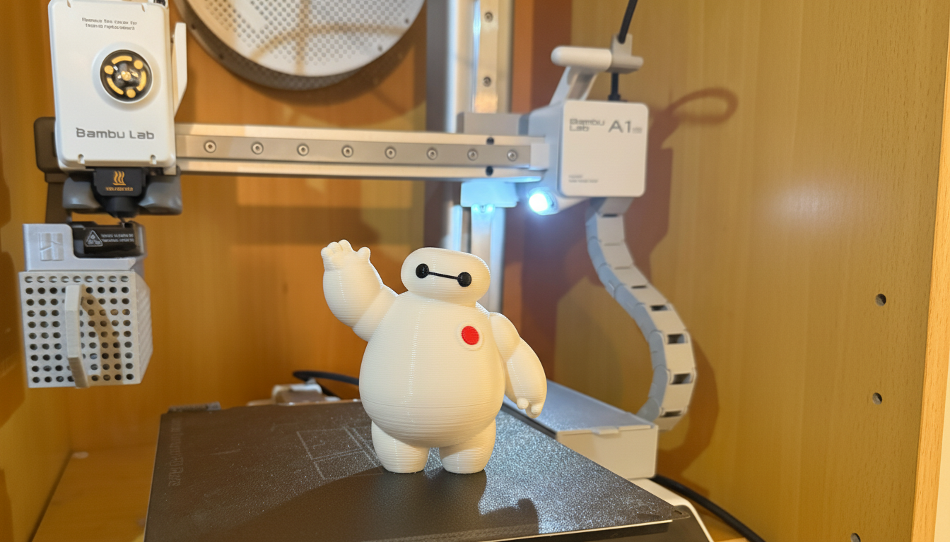 Chibi Baymax – Mini Friendly Bot