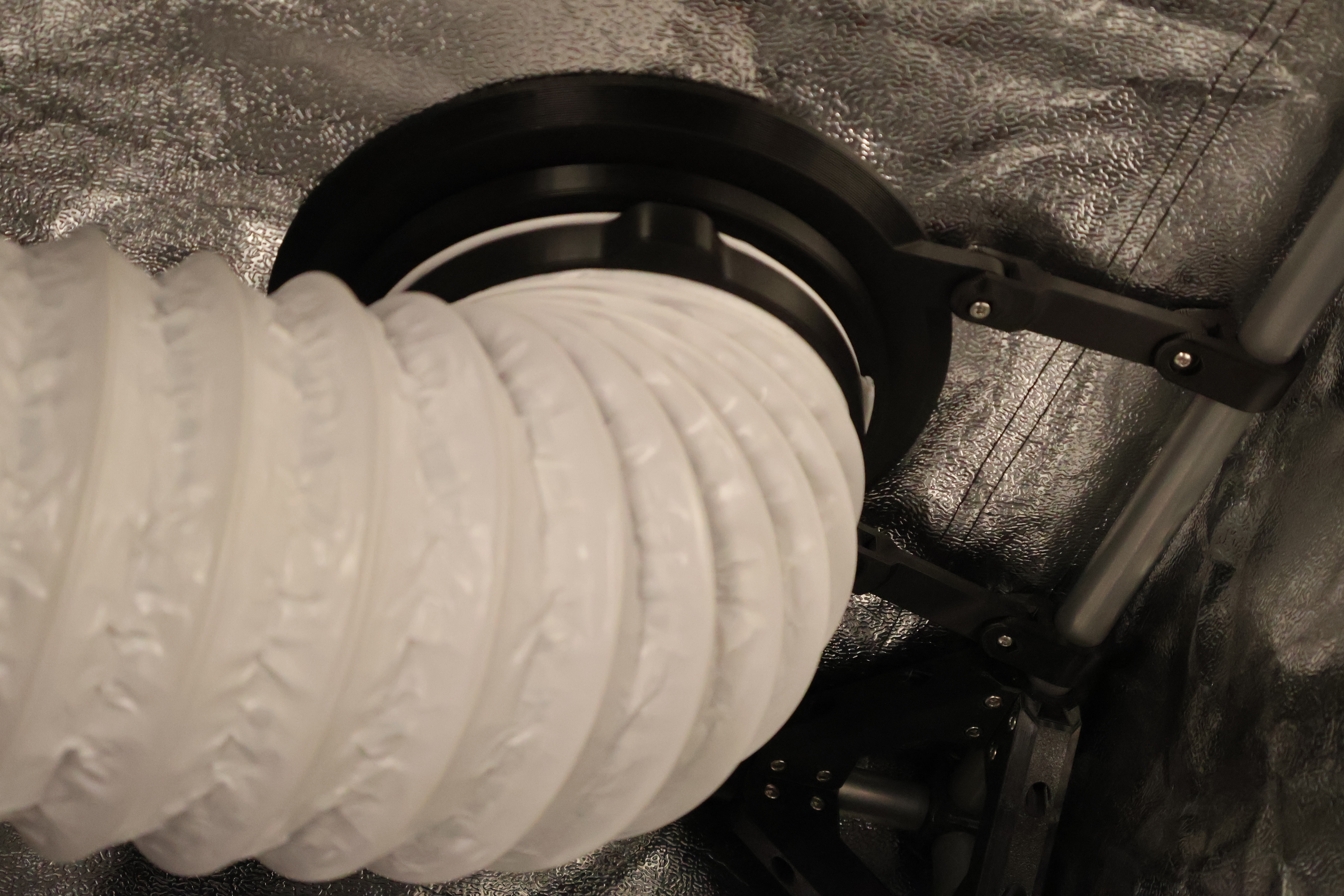 v1.0 & 1.3 "THE FLANGE" ventilation system - MXG_3  air hose duct coupling - luftschlauch kupplung durchführung enclosure — thumbnail 5
