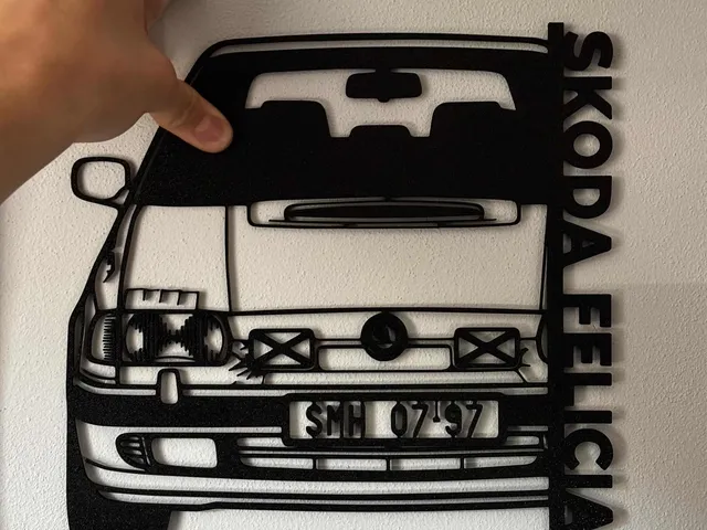 Skoda Felicia (1996) - WallArt