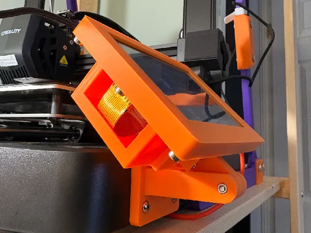 BTT PI TFT50 screen case Ender 3 V3 SE mount